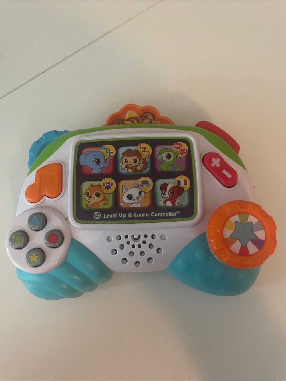 LeapFrog Level Up & Learn Controller Baby Toddler Educational Toy Tested Works